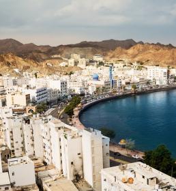Mutrah Corniche coastline