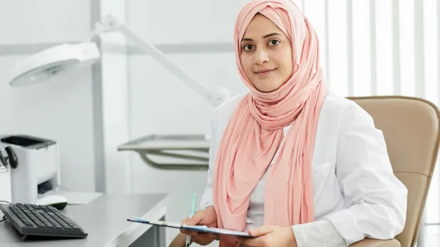 Female doctor