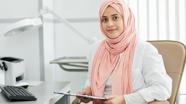 Female doctor