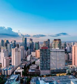 Makati skyline day