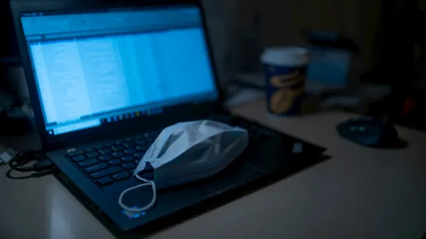 mask on laptop keyboard - lockdown lessons - howden philippines