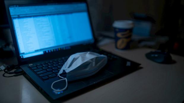 mask on laptop keyboard - lockdown lessons - howden philippines
