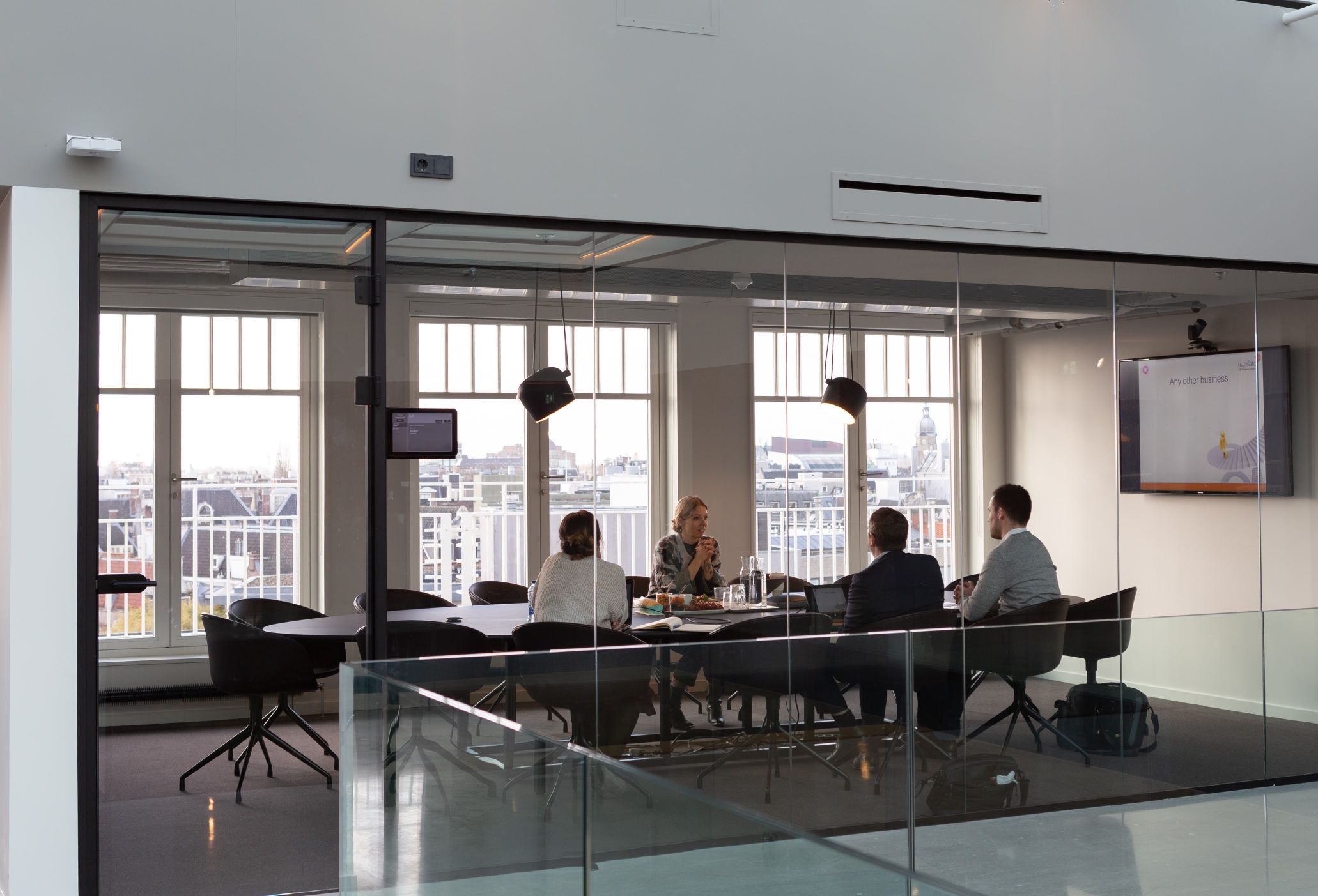 Directors and officers in a meeting