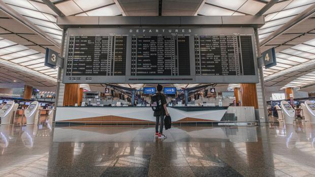 busy airport