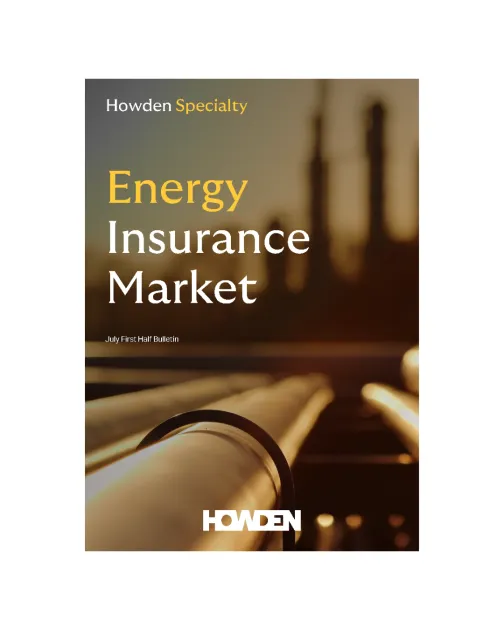 Energy insurance market