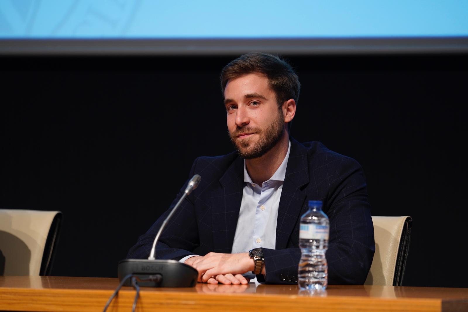 Adrián Feliu, jornadas celebradas en la UPV