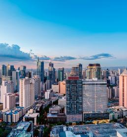 Makati skyline day