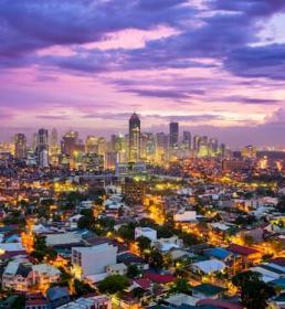 Makati at dusk