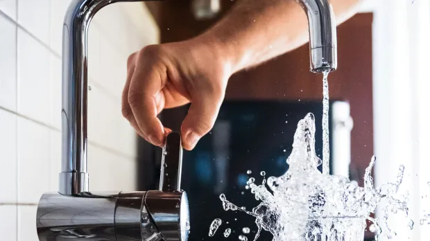 Drinking Water from faucet Water from faucet
